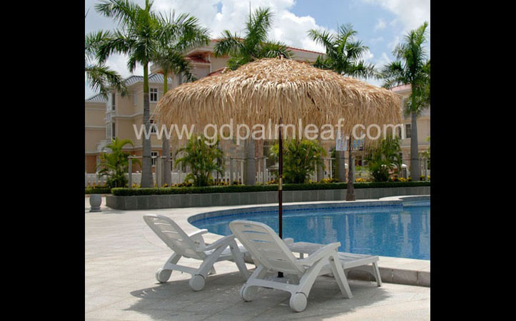 Palm Leaf Thatch Umbrellas